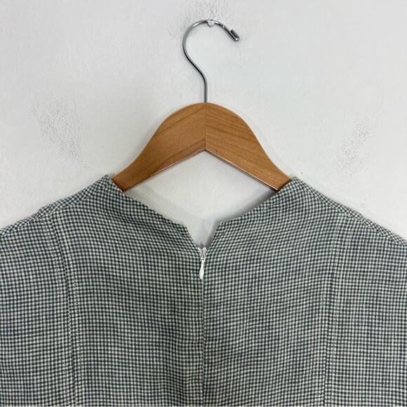 G R NATURE Green Linen Dress Size 40 or US Medium - Picture 8 of 12